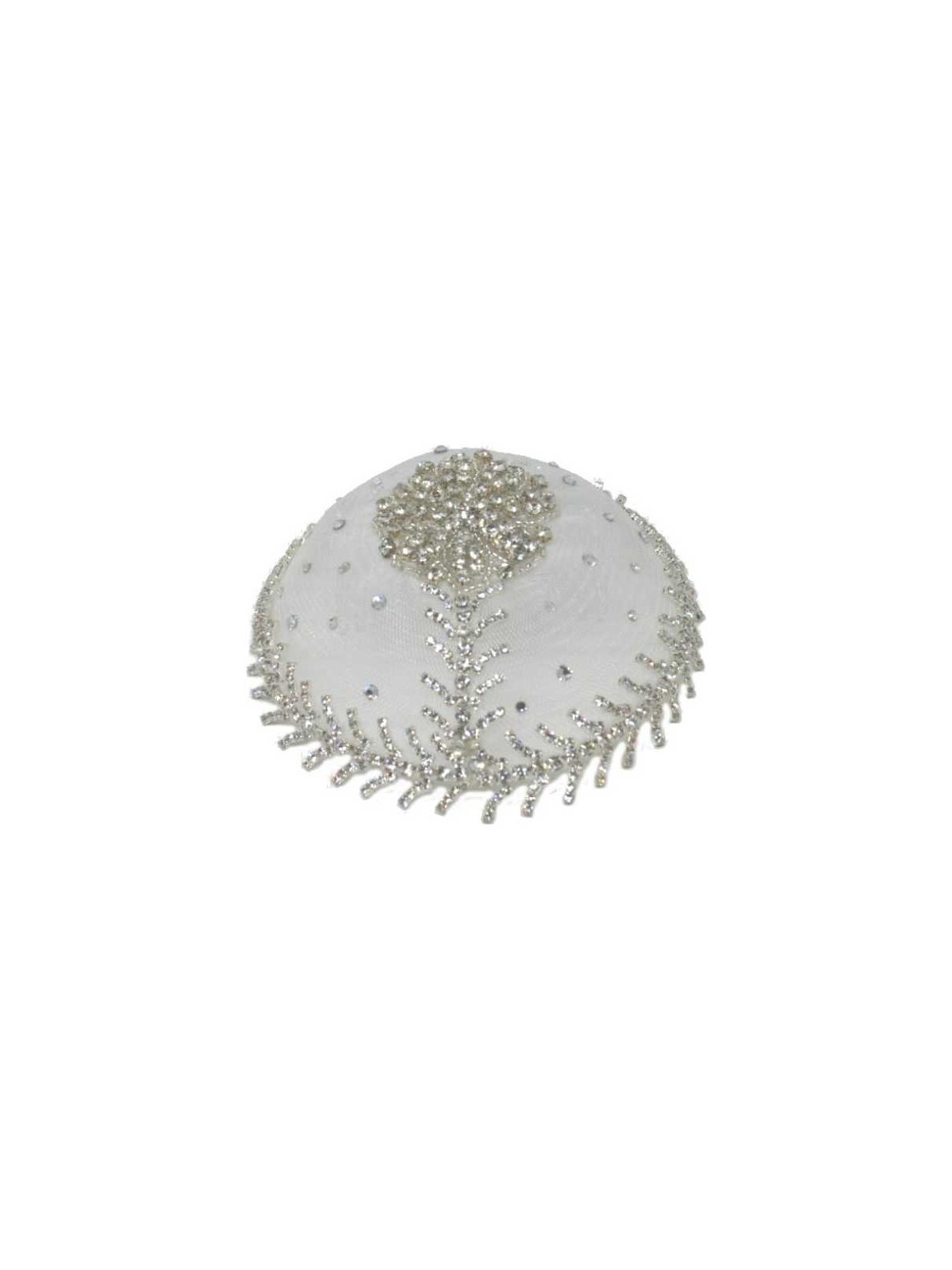 Elegant Rhinestone Women's Headcover | Kippahs | Judaica